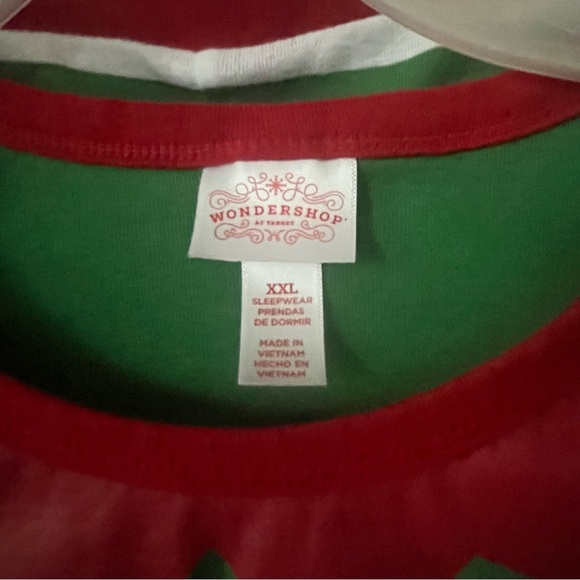 Wondershop Women's Elf Family Christmas Pajamas Size XXL Matching PJs Target - Picture 2 of 5